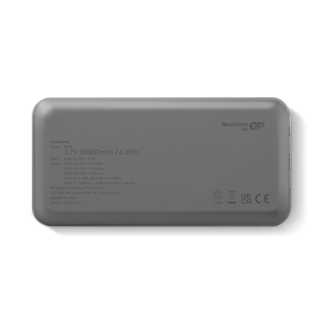 B+ Serie Powerbank 20000 mAh Noleych
