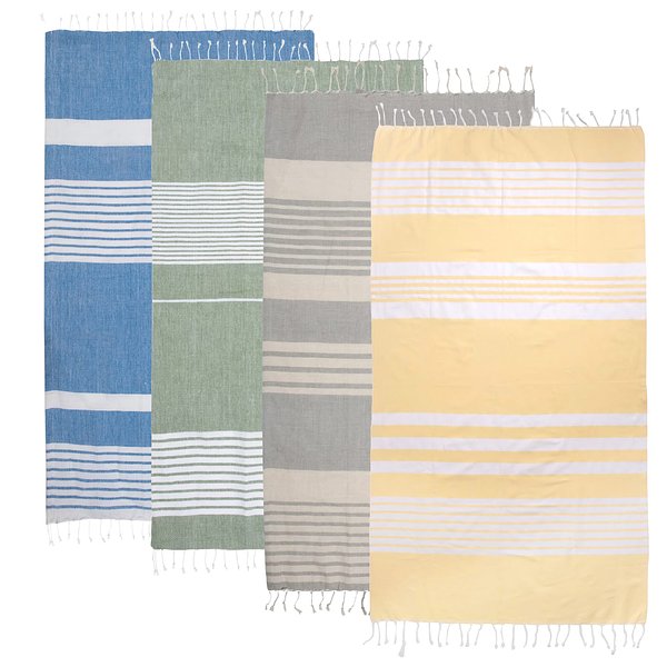 Ella Hamam-Handtuch Bio-Baumwolle 145x250cm Warelik