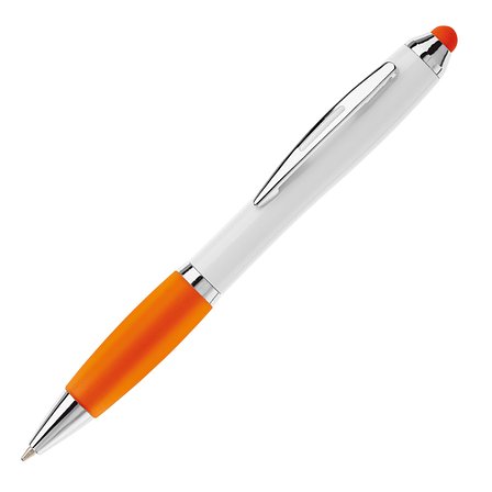 Kugelschreiber Hawaï Stylus weiß Fenjasco
