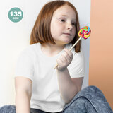 Kinder Weiß T-Shirt Idcom