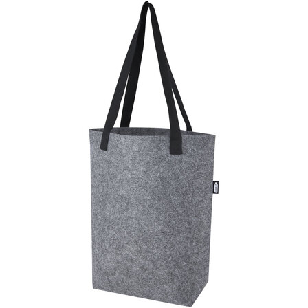 Tragetasche aus GRS-recyceltem Filz mit breitem Boden 12 L - Palbrie