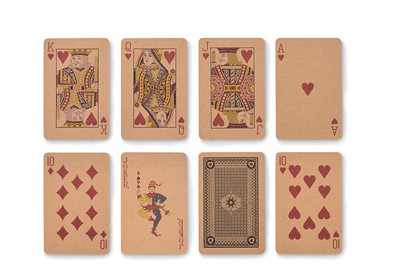 Domino- und Spielkarten-Set Bisteis