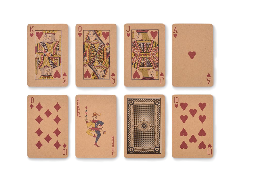 Domino- und Spielkarten-Set Bisteis