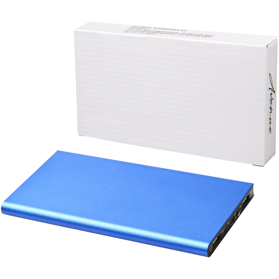 8000 mAh Aluminium-Powerbank - Renas