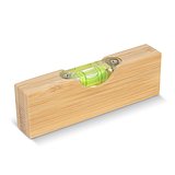 Flaschenöffner-Wasserwaage aus Bambus Nelvri