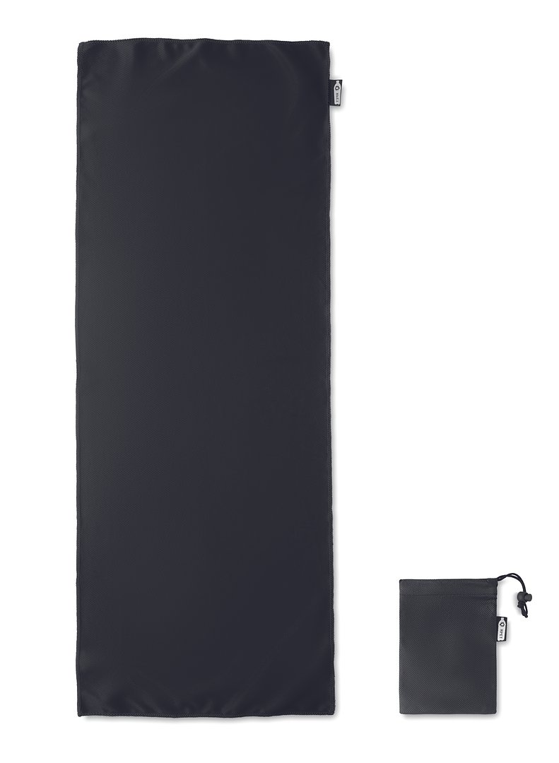 RPET Sporthandtuch mit Beutel Vignatis