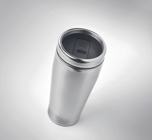 Trinkbecher Edelstahl 400ml Lurega