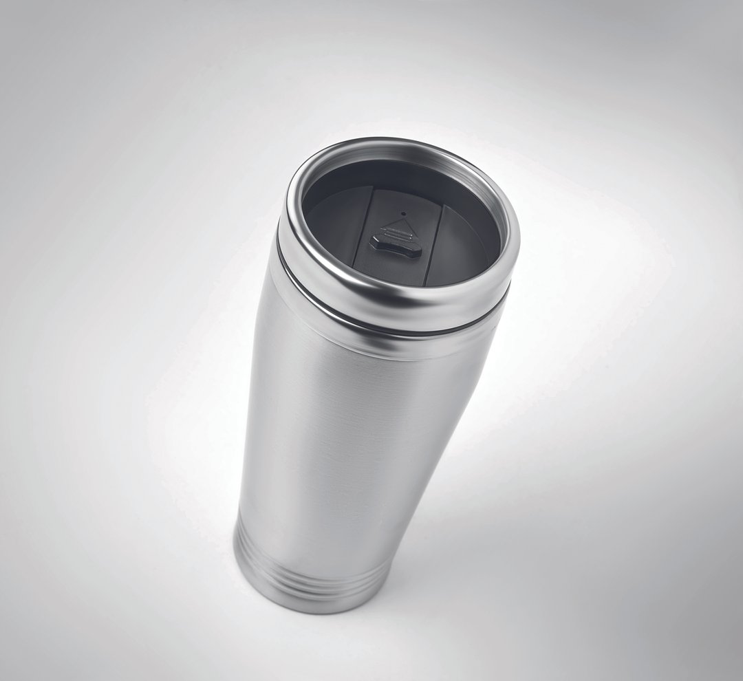 Trinkbecher Edelstahl 400ml Lurega