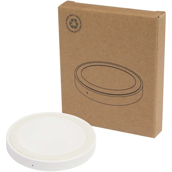 15W Kabelloses Ladepad aus recyceltem Kunststoff - Ongian