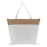 Strand-Kühltasche Baumwolle/Jute 42x10x30cm Eliericori