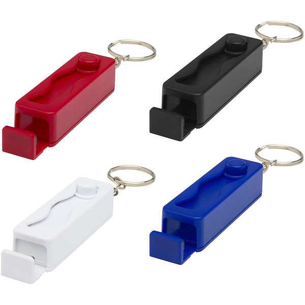 Telefonladestation aus recyceltem Kunststoff mit Fidget-Toy - Lüthola