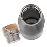 Isolier-Flasche mit Bambusdeckel, 500ml Miriori