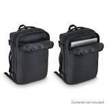 PU-beschichteter Dalston-Rucksack Vakuumrucksack 30 x 15 x 45 cm 20 l Chascilli