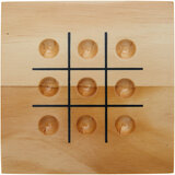 Tic-Tac-Toe Spiel aus Holz - Hannep