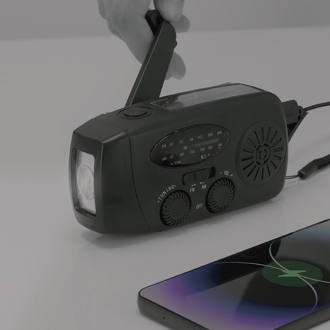 Multifunktionales Notfallradio Idney