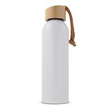 Wasserflasche mit Bambusdeckel 600ml Hatruedi