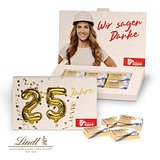 Präsentbox "Business" mit Lindt Schokotäfelchen