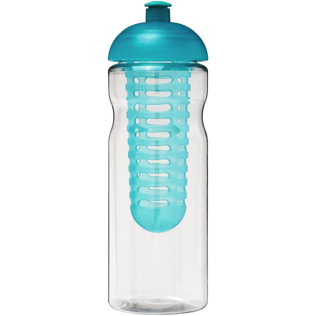 Base 650 ml Sportflasche mit Stülpdeckel und Infusor - Loli