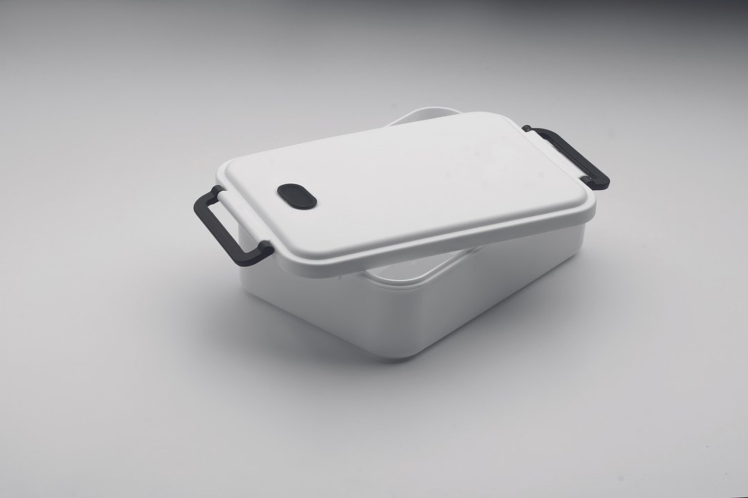 Lunchbox recyceltes PP 2200 ml Duregi