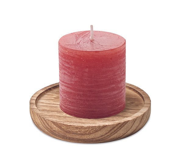 Kerze mit Halter Lolferdin