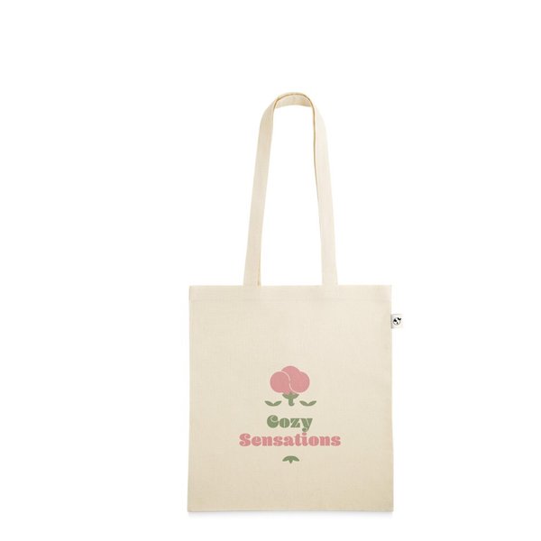 Tasche aus 100% Bio-Baumwolle (140 g/m²) Beating