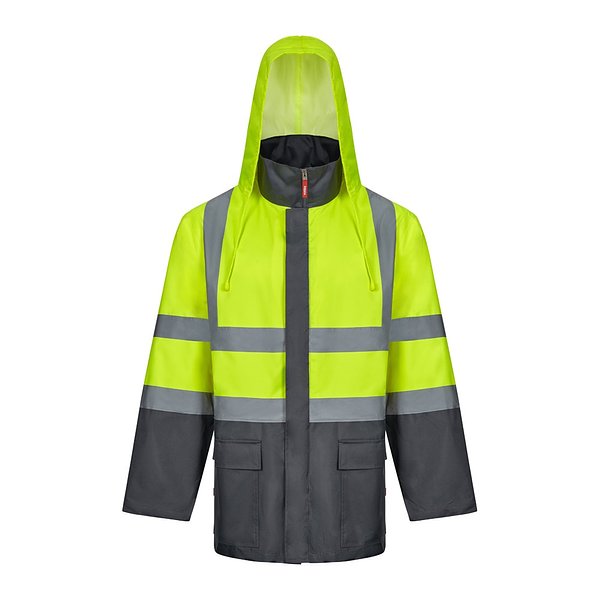 Zweifarbiger 4-in-1-Parka (180 g/m²), aus Polyester (100%) mit PU-Beschichtung Leycix