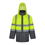 Zweifarbiger 4-in-1-Parka (180 g/m²), aus Polyester (100%) mit PU-Beschichtung Leycix