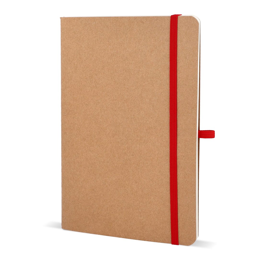 Notizbuch mit flexiblem Einband Kraftpapier A5 Rudolfep