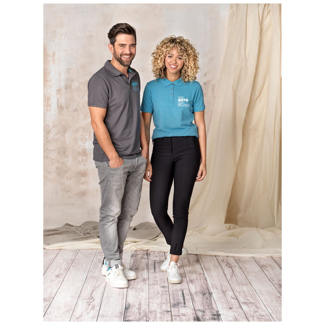 Poloshirt aus GOTS Bio-Recyclingmaterial GRS für Damen - Cierica