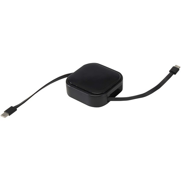 Aufrollbares 5 in 1 Kabel aus Recyclingmaterial mit Datensynchronisierung und 100 W Schnellladefunktion sowie Smartphone Toolkit - Ainatht