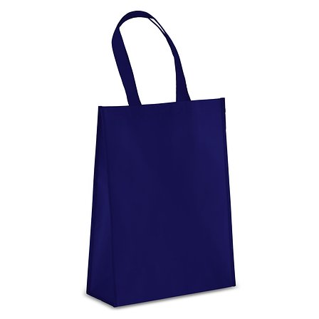 R-PET Tragetasche aus laminiertem Non Woven 30 x 12 x 40cm 105g/m² Emenst