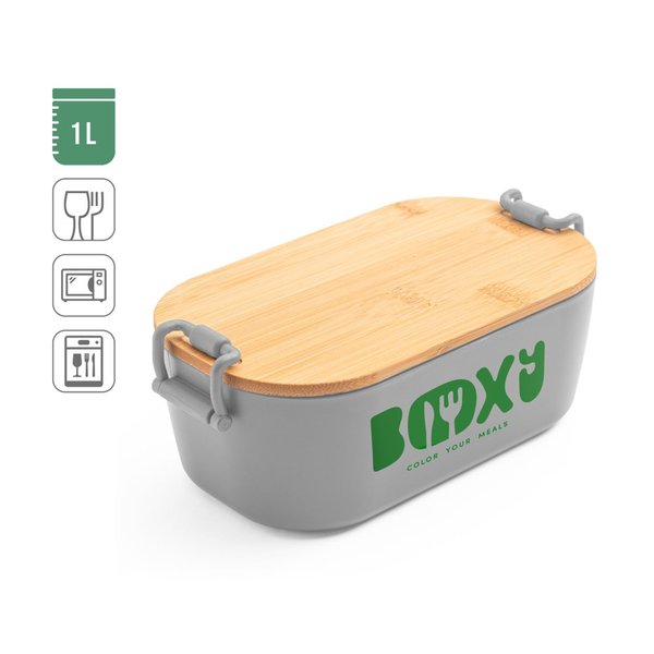 Luftdichte PP-Box mit Bambusdeckel Bistik