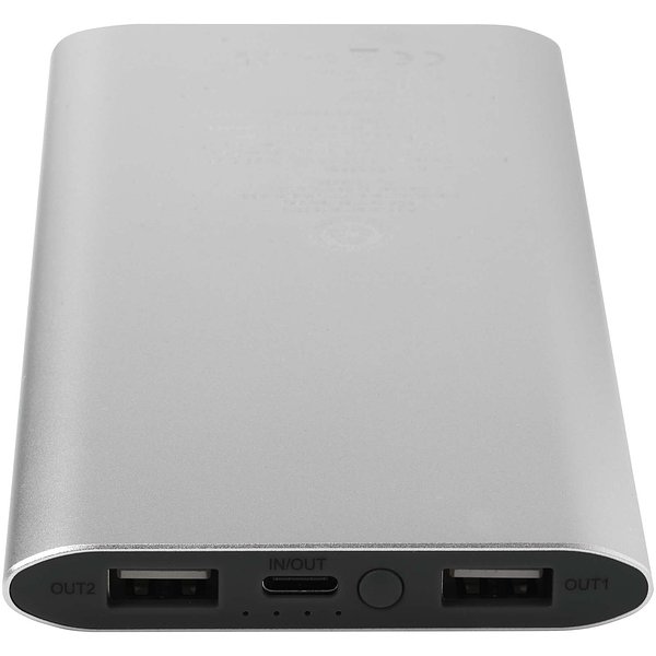 8000 mAh Typ-C kabellose Powerbank aus recyceltem Aluminium - Giama