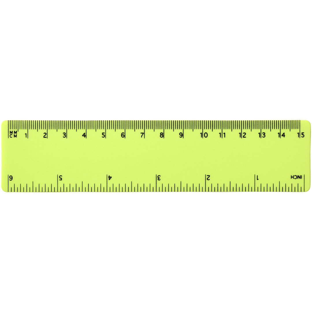 15 cm Kunststofflineal - Sarama