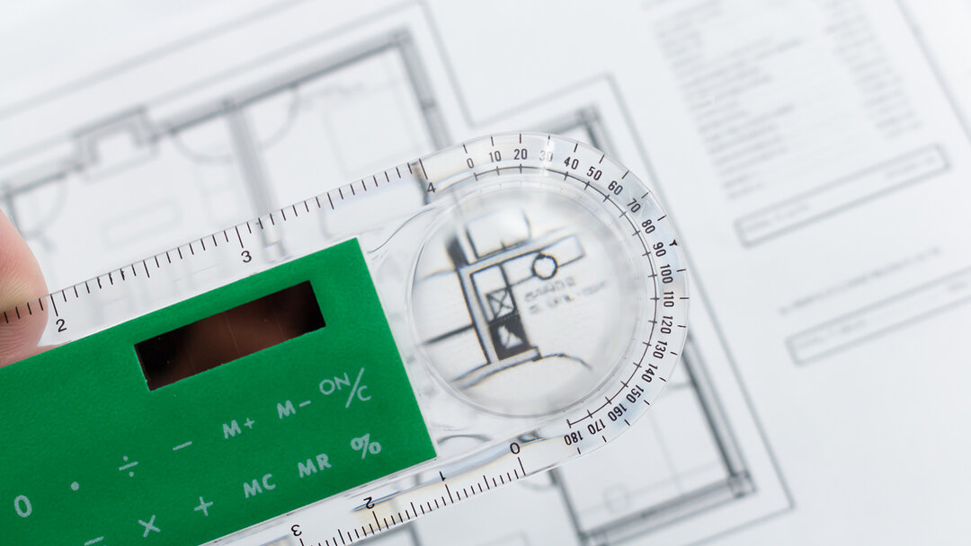 Lineal Taschenrechner Idsor