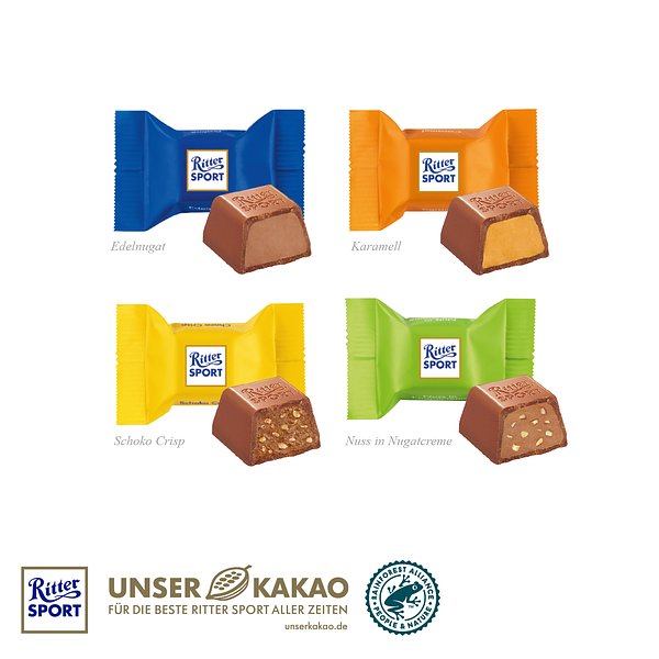 Adventskalender „Cube“ mit Ritter SPORT Schokowürfel