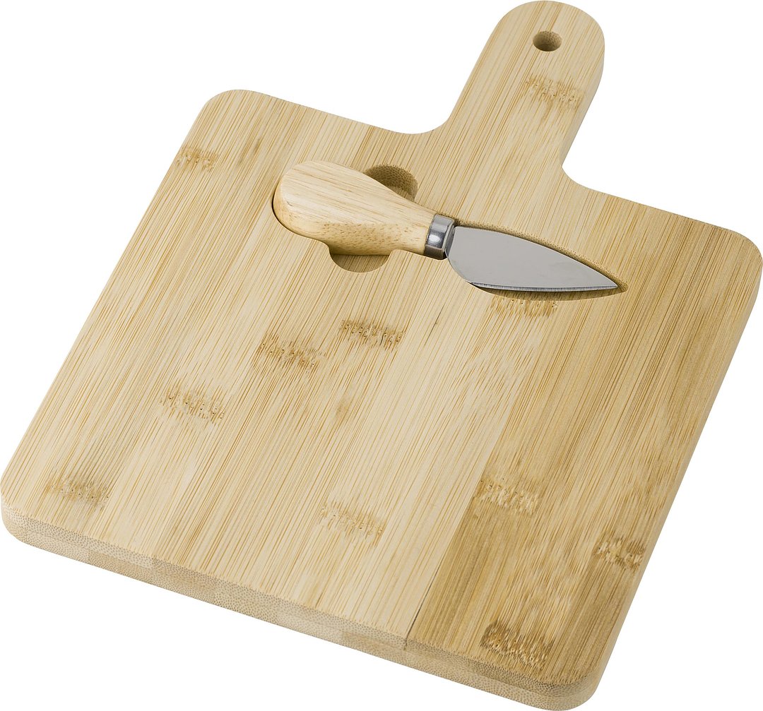 Käsebrett Trinatht | Bambus | Mit Messer