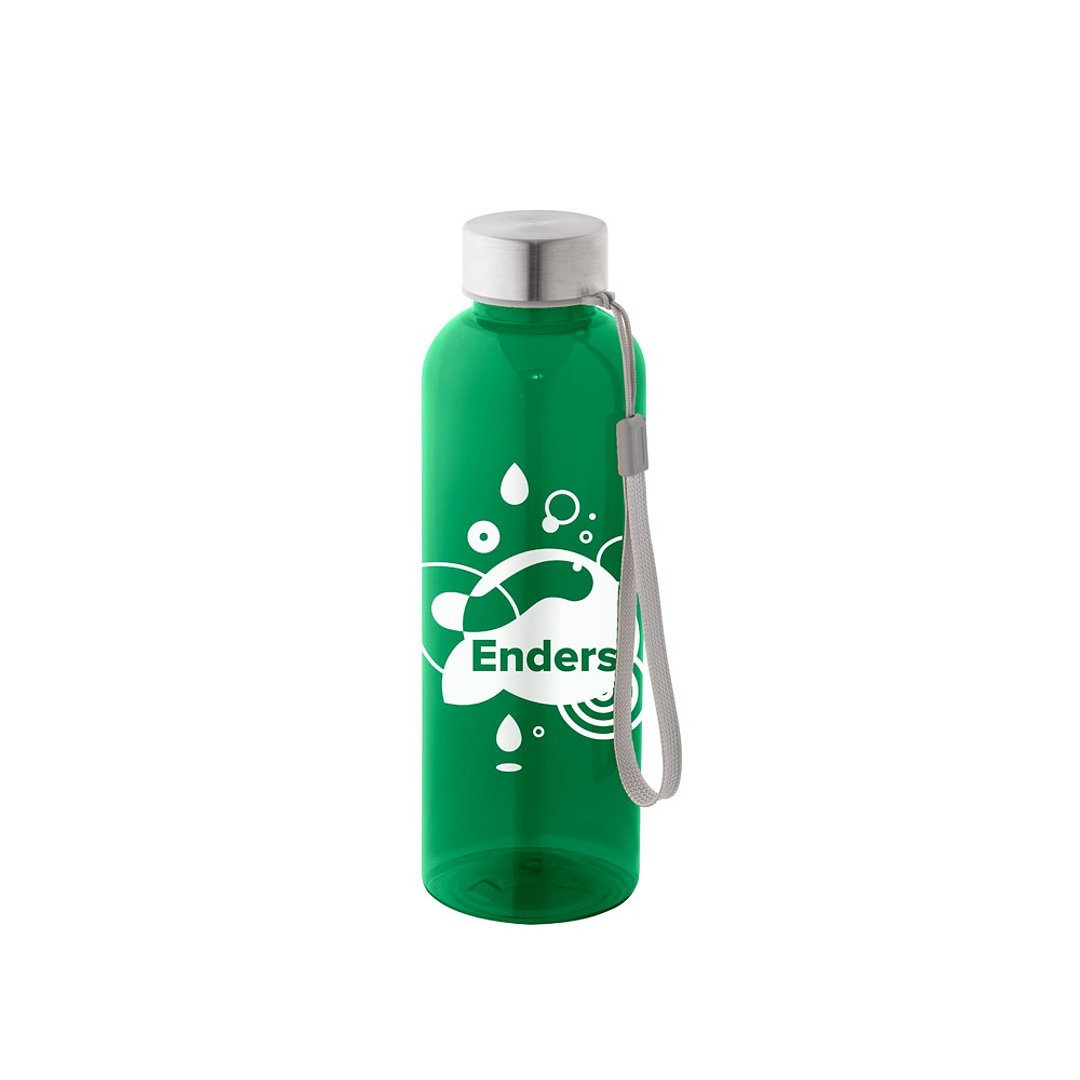 Trinkflasche (600ml) aus rPET mit glänzender transluzenter Oberfläche Verven