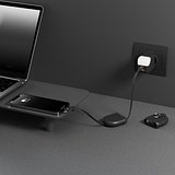 ICE-R Einziehbares USB-C- und Lightning-Kabel 60 W 1 Meter Vregun