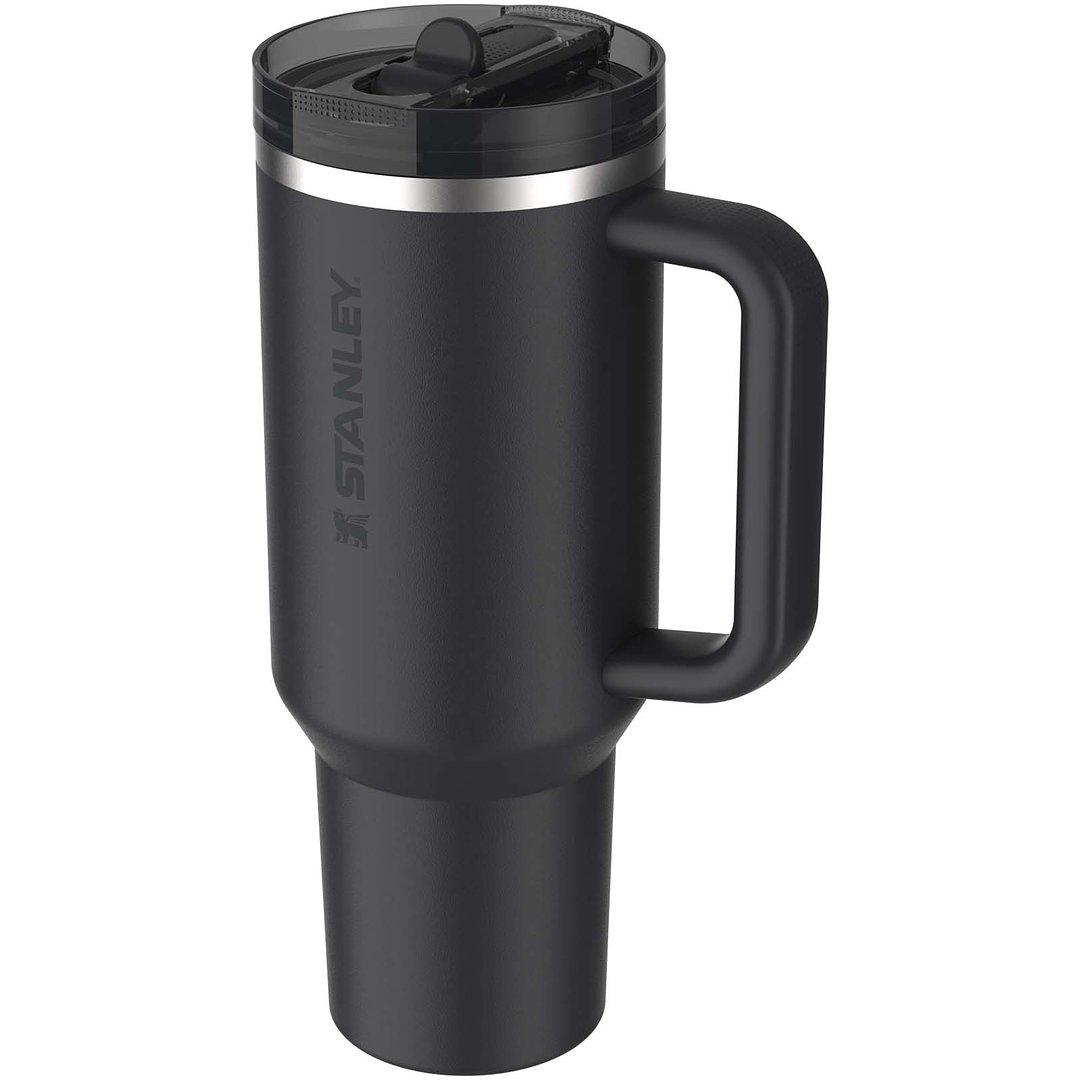 Quencher® ProTour 1180 ml Thermobecher aus recyceltem Edelstahl mit Flip Strohhalm - Eliers