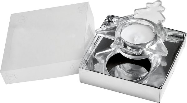 Teelichthalter aus Glas Ursicat