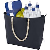 Strandkühltasche mit Kordelgriffen aus recyceltem GRS-Material - Vrettas