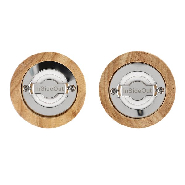 Holz-Salz- und Pfeffermühle-Set Benathori