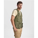 Arbeitsweste mit V-Ausschnitt und mehreren Taschen, 200 g/m2 - Elverven