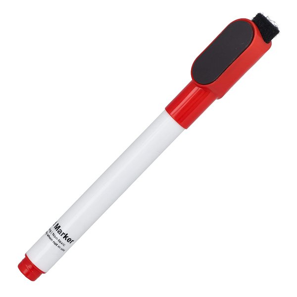 Whiteboard-Marker mit Magnet und Wischer Itata