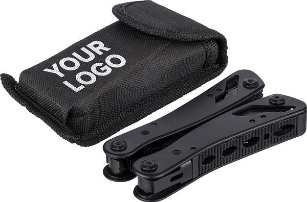 Schwarzes Aluminium-Multitool Lurst
