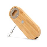 Multifunktionaler Flaschenöffner aus Bambus Frinelixe