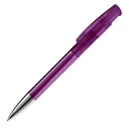 Kugelschreiber Avalon Transparent mit Metallspitze Chli