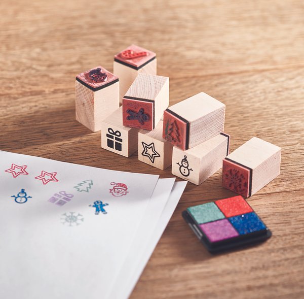 Stempel-Set Weihnachten Uoli