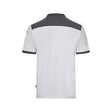 Zweifarbiges Stretch-Piqué-Poloshirt (200 g/m²) mit kurzen Ärmeln, aus Polyester (96 %) und Elastan (4 %) Duricalie
